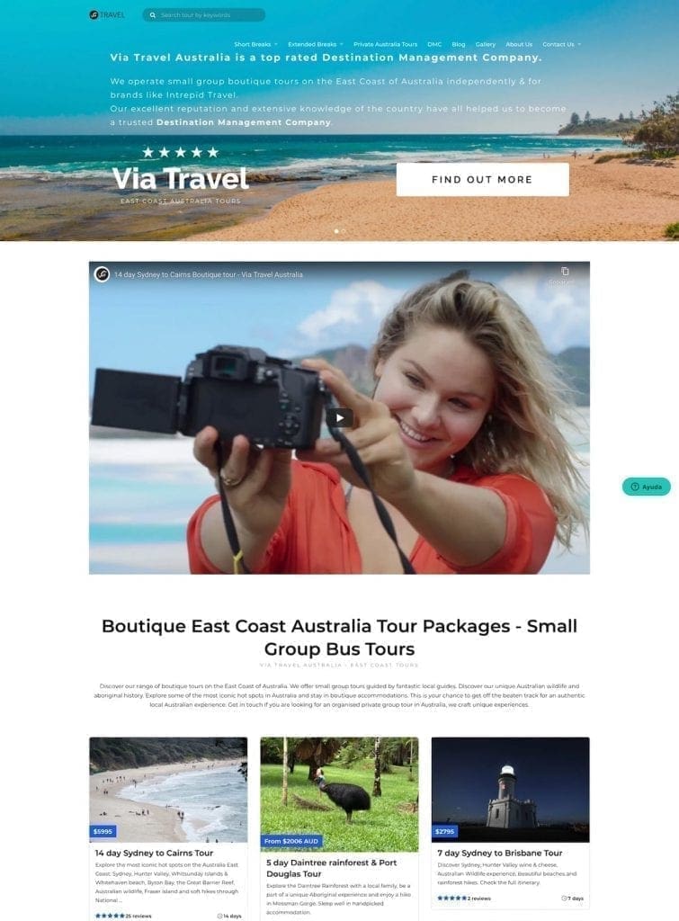 Web Via Travel Australia